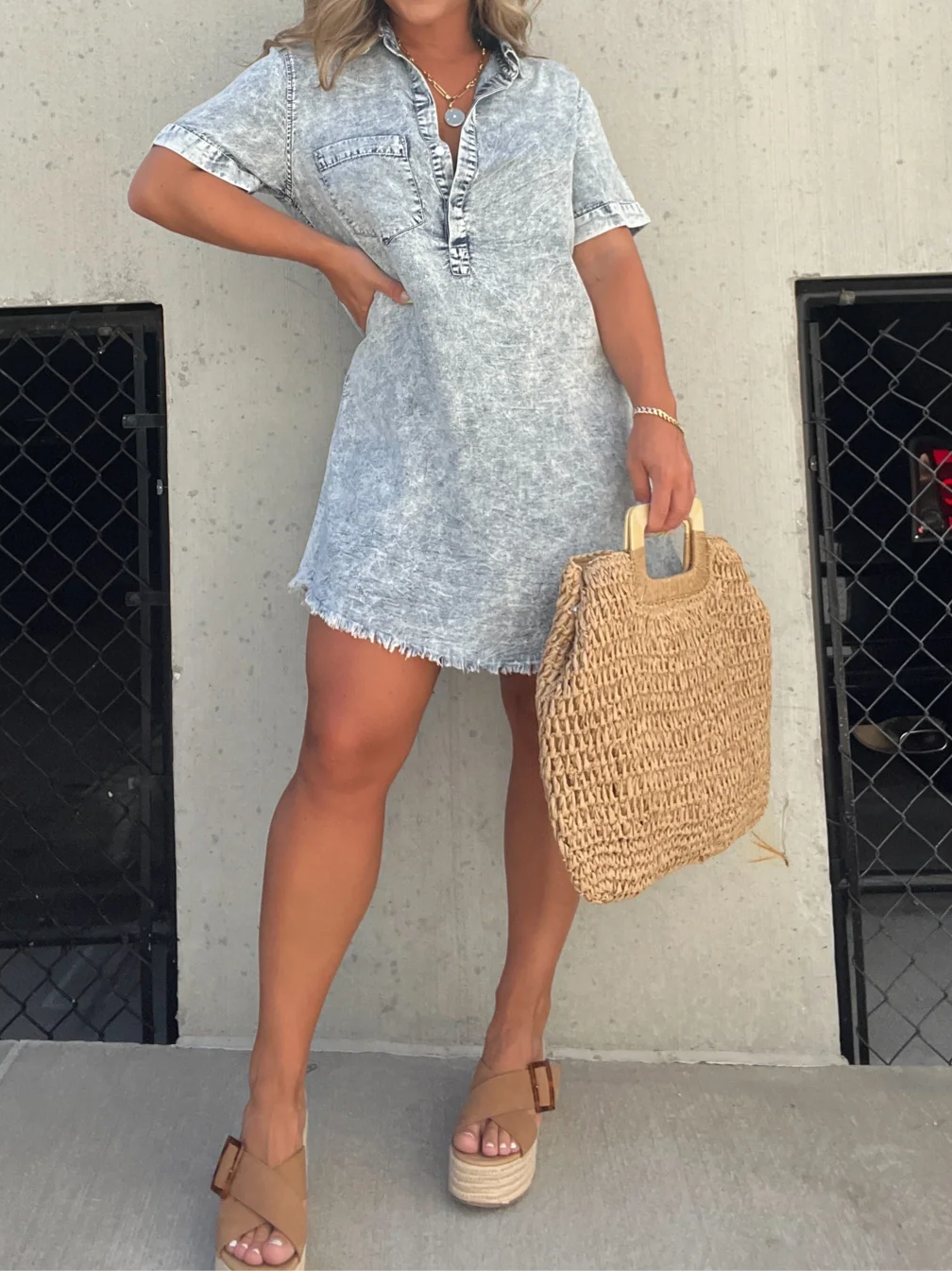Solina Shirt Dress