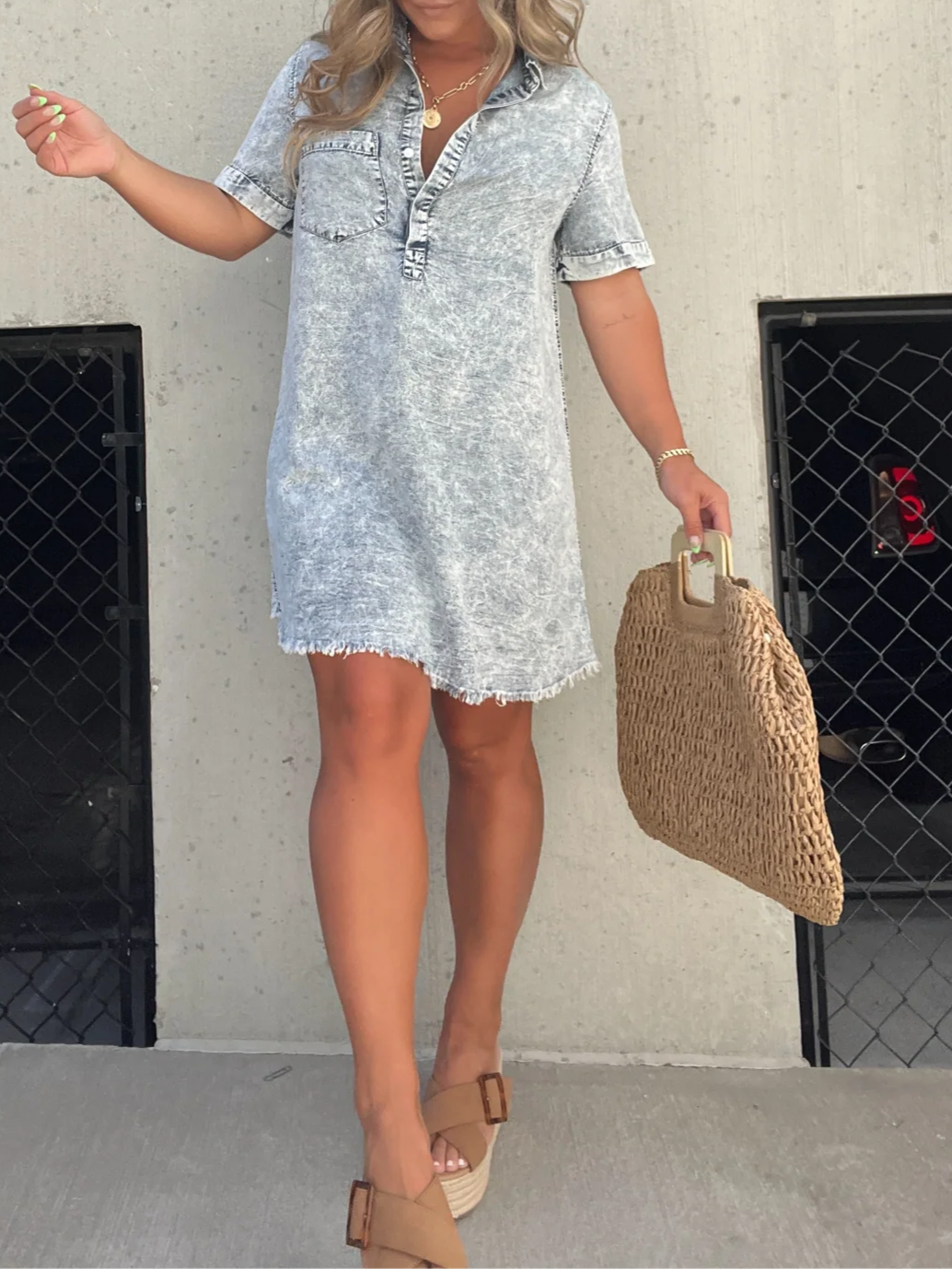 Solina Shirt Dress