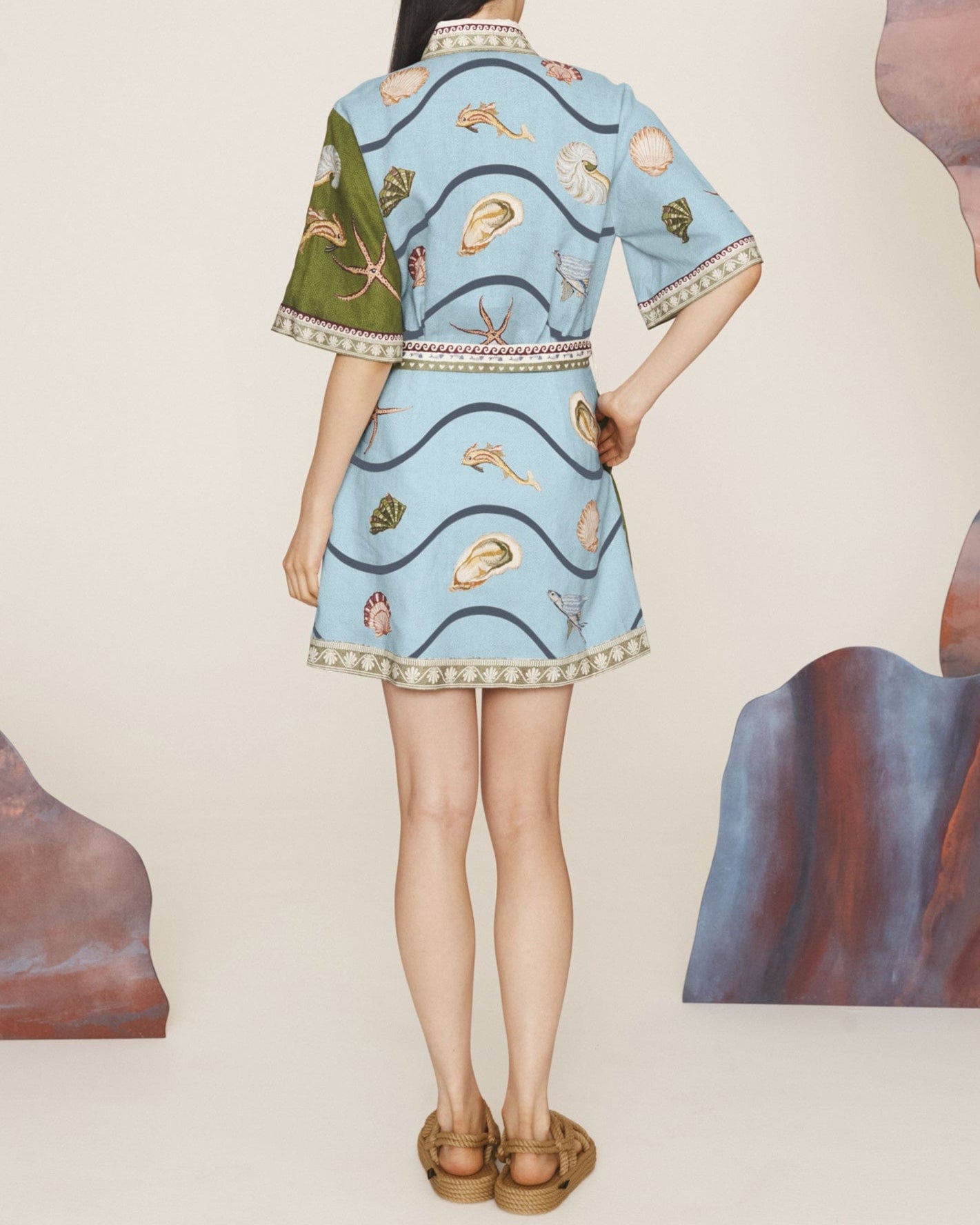 Ocean Muse Mini Dress