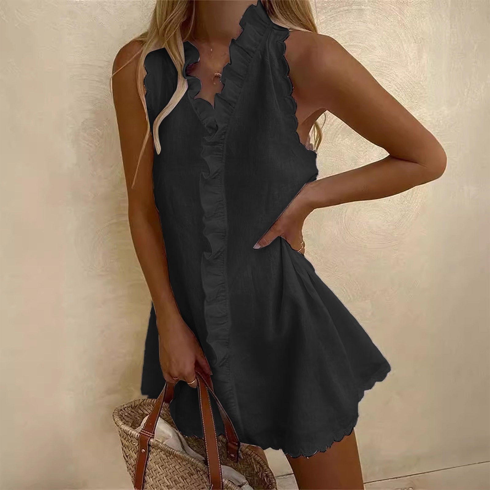 Solene Coastal Mini Dress