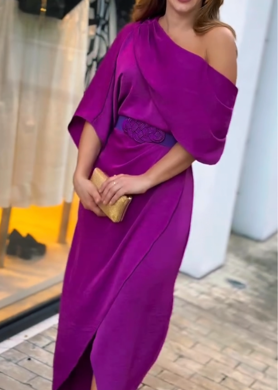 Adriana Draped Dress