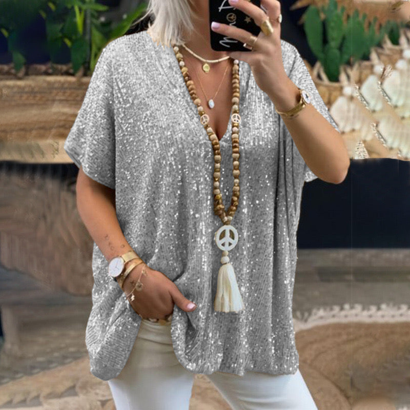 Stella Sequin Top