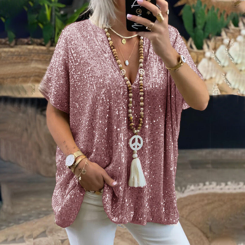 Stella Sequin Top