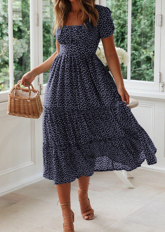 Isla Floral Midi Dress