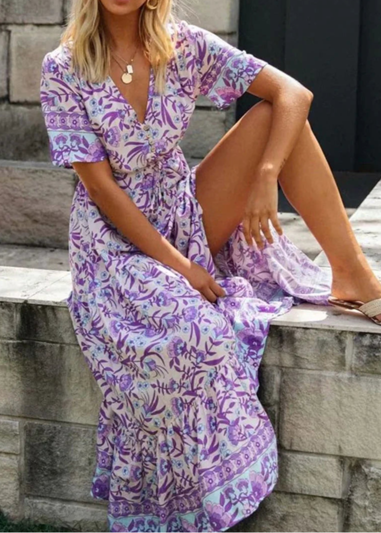 Lunaria Floral Dress