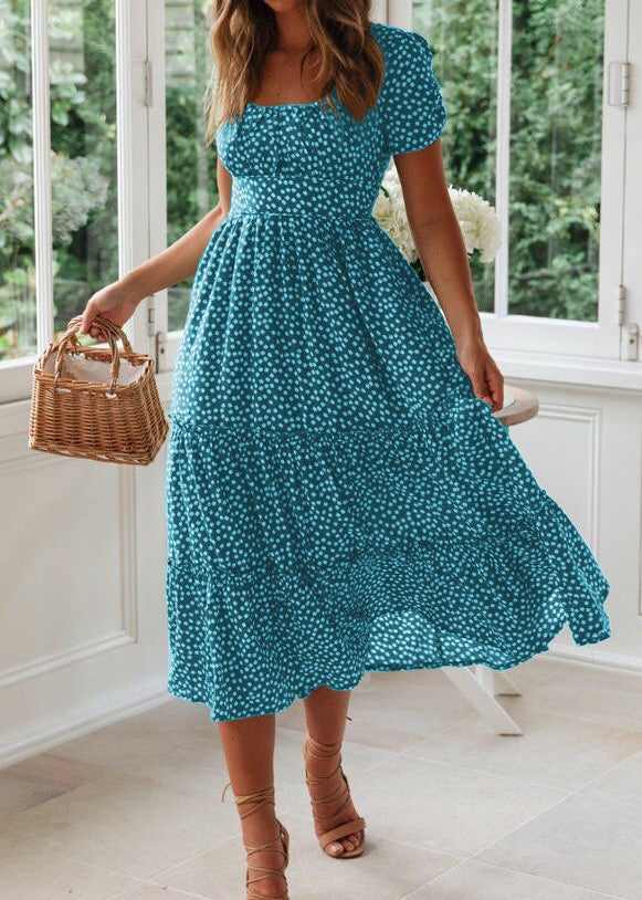 Isla Floral Midi Dress