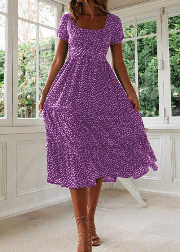 Isla Floral Midi Dress