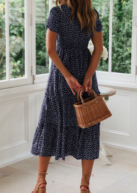 Isla Floral Midi Dress