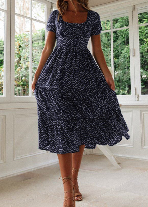 Isla Floral Midi Dress