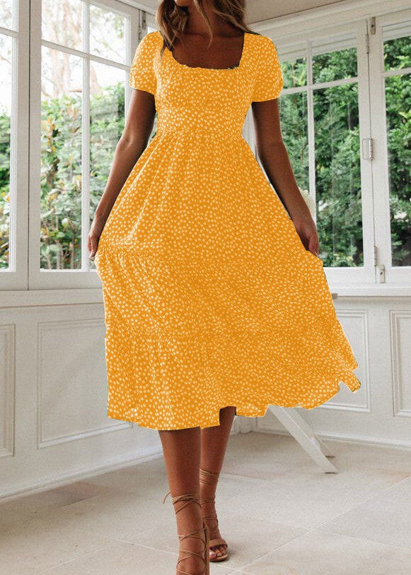 Isla Floral Midi Dress