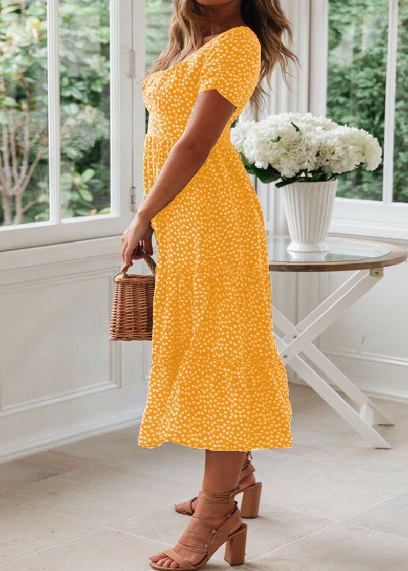 Isla Floral Midi Dress