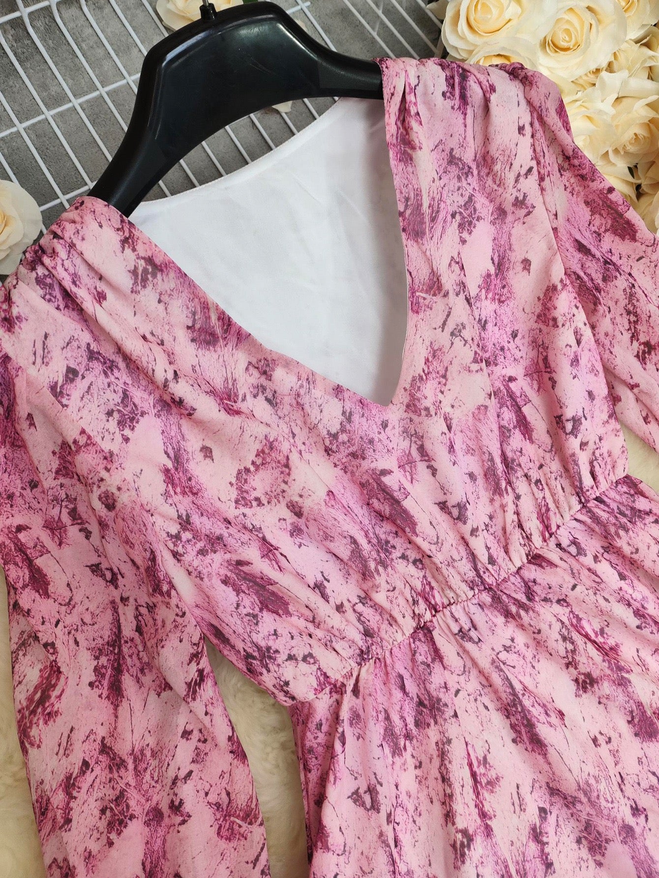 Alayna Boho Ruffle Dress