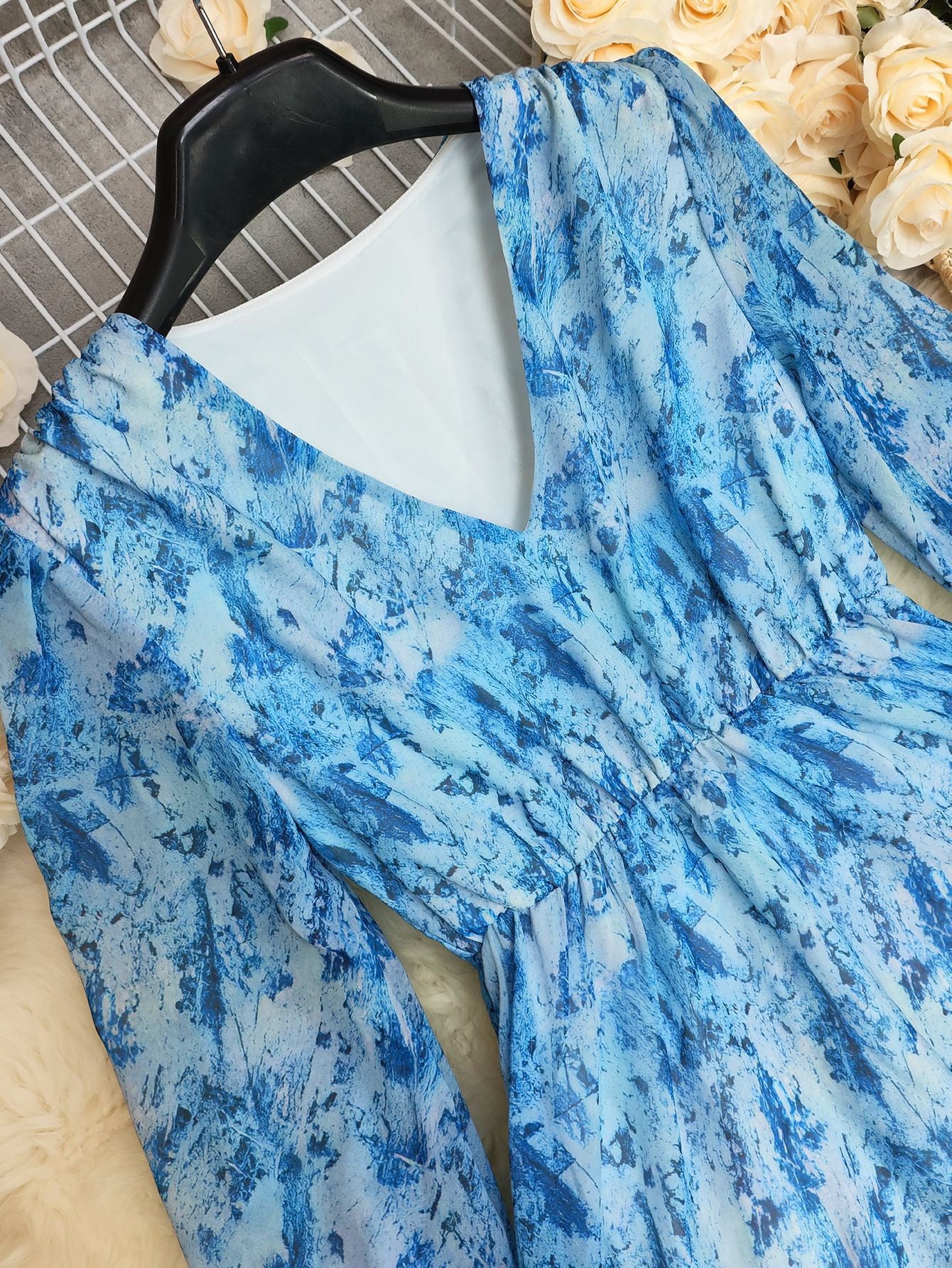 Alayna Boho Ruffle Dress