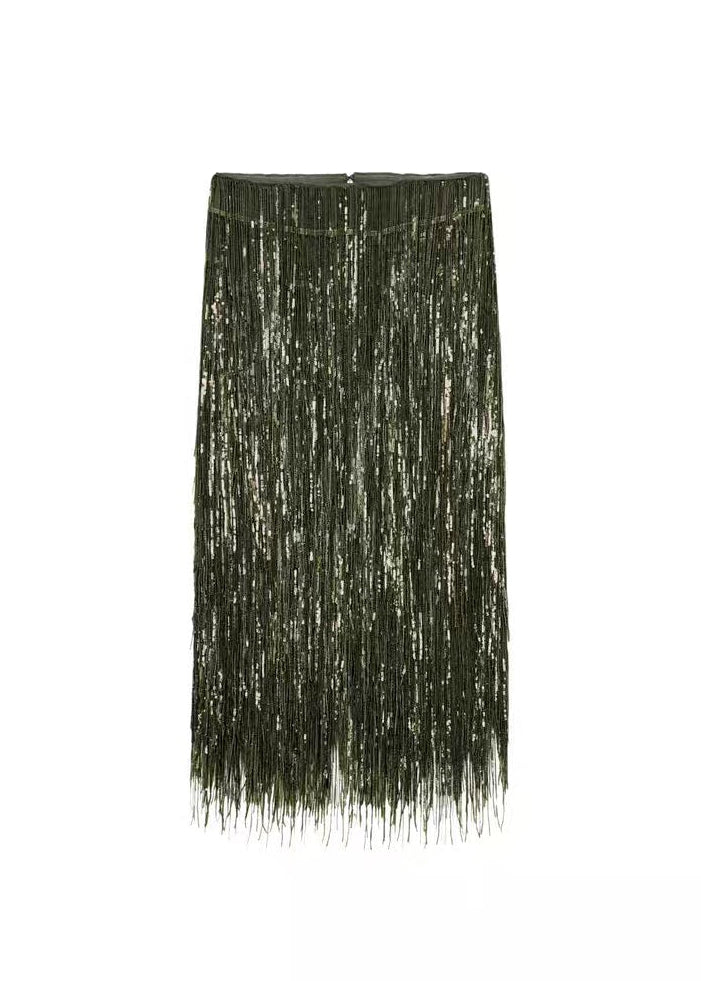 Livia Fringe Skirt
