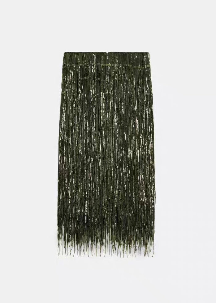 Livia Fringe Skirt