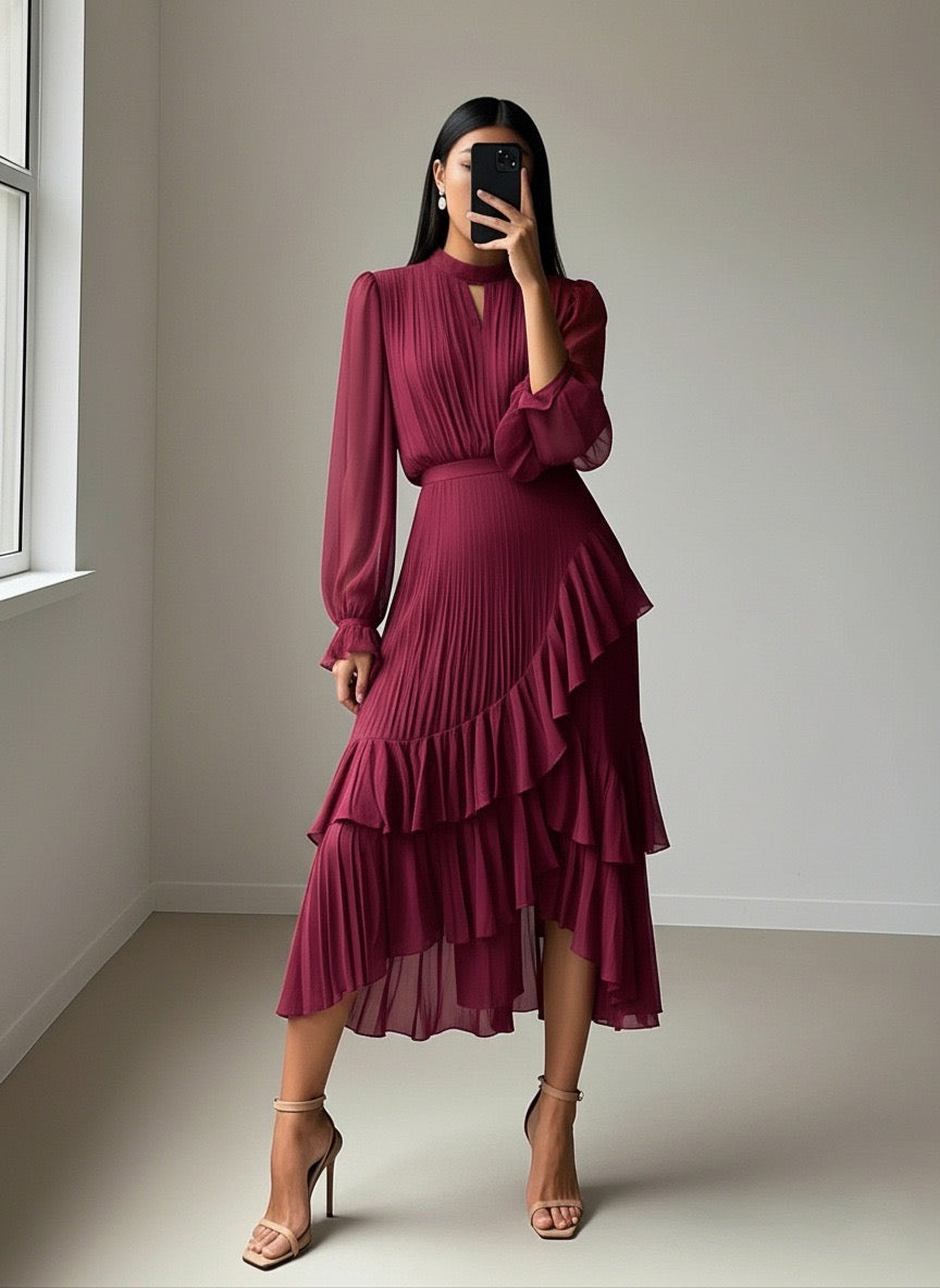 Selena Cascade Dress