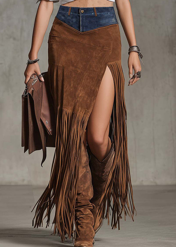 Sierra Mesa Fringe Skirt