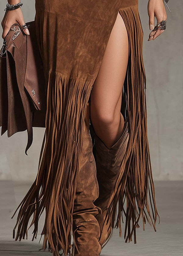 Sierra Mesa Fringe Skirt