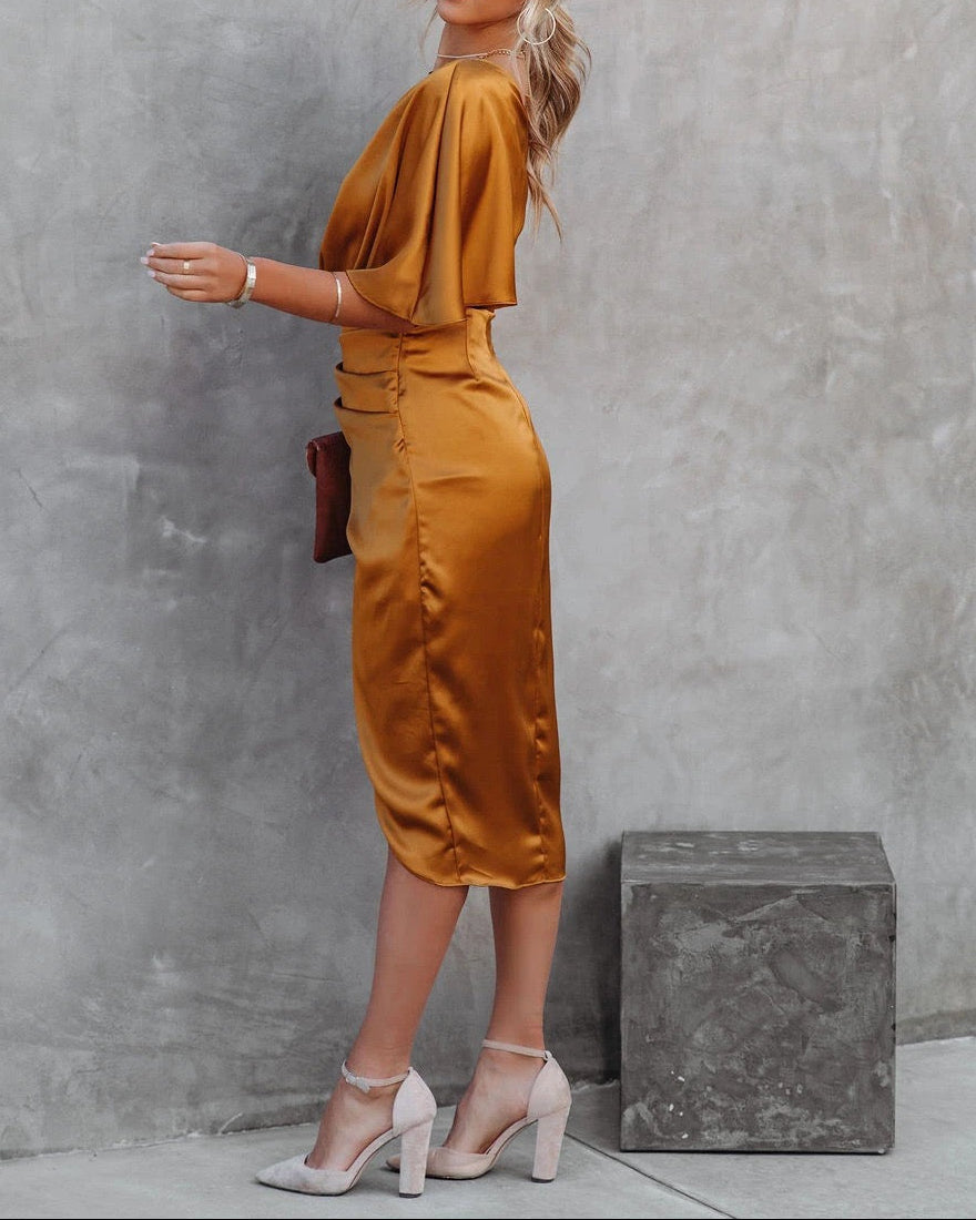 Celestia One-Shoulder Dress