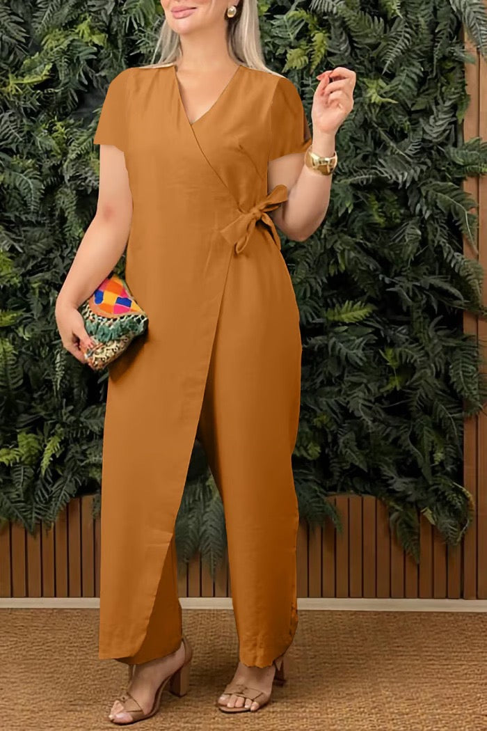 Iraya Wrap Jumpsuit