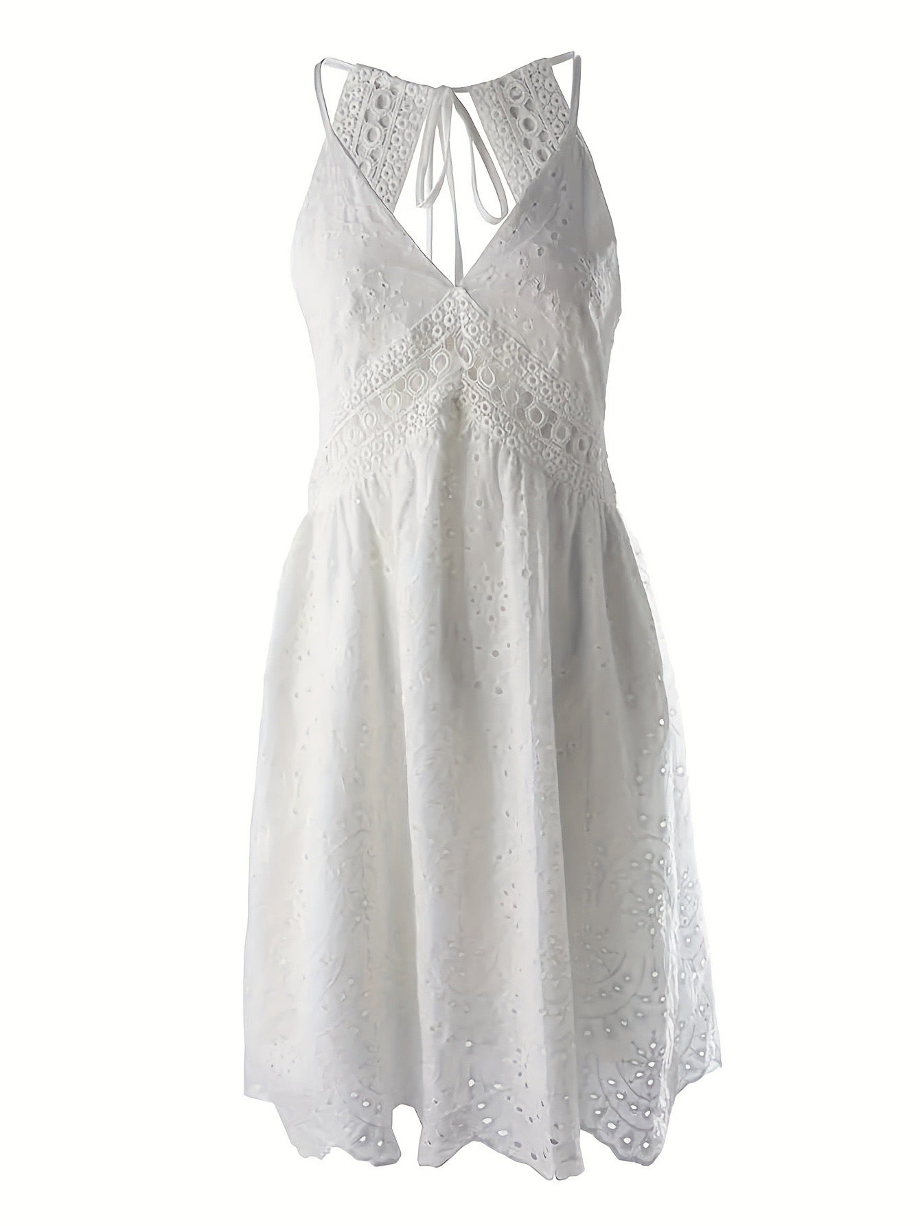 Solara Eyelet Mini Dress