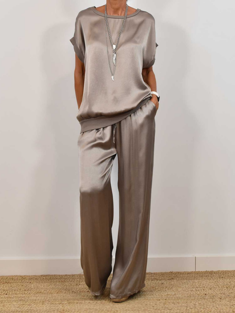 Marella Satin Lounge Set