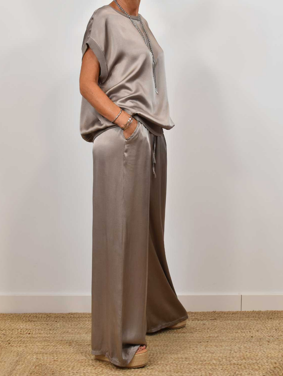 Marella Satin Lounge Set