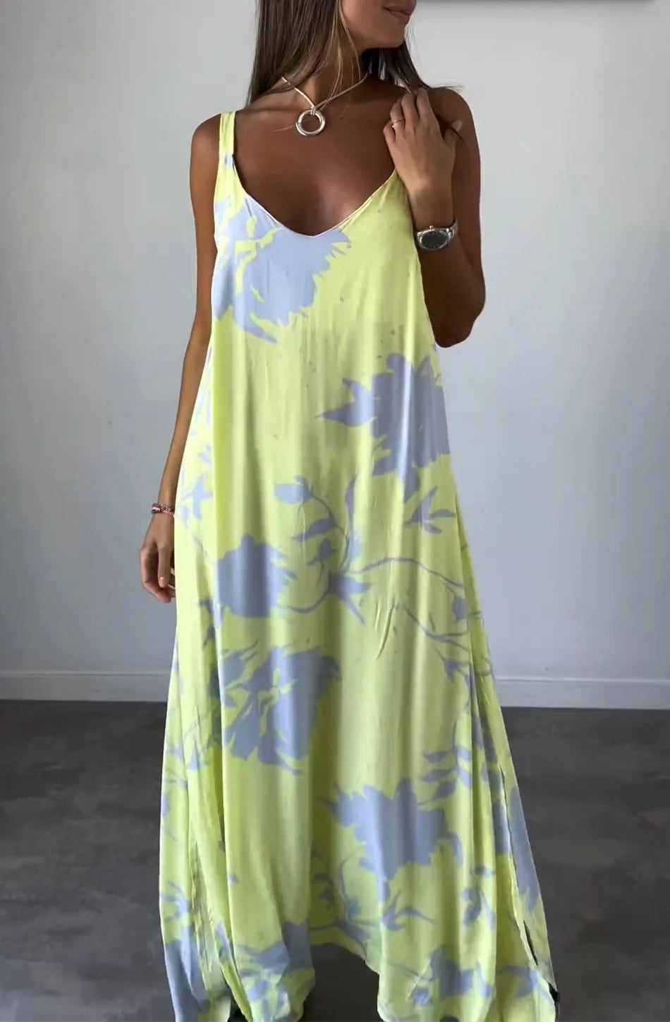 Lunara Flow Maxi Dress