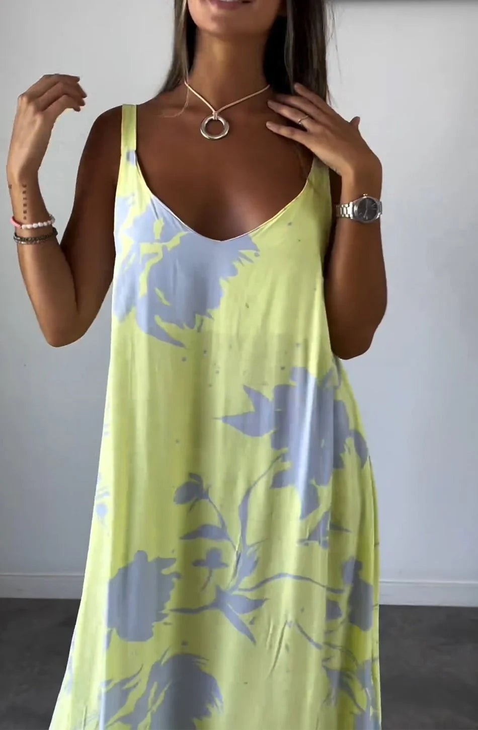 Lunara Flow Maxi Dress