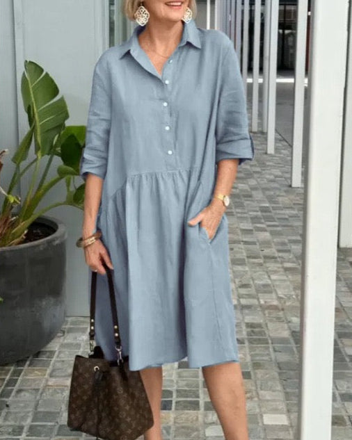 Elara Shirt Dress