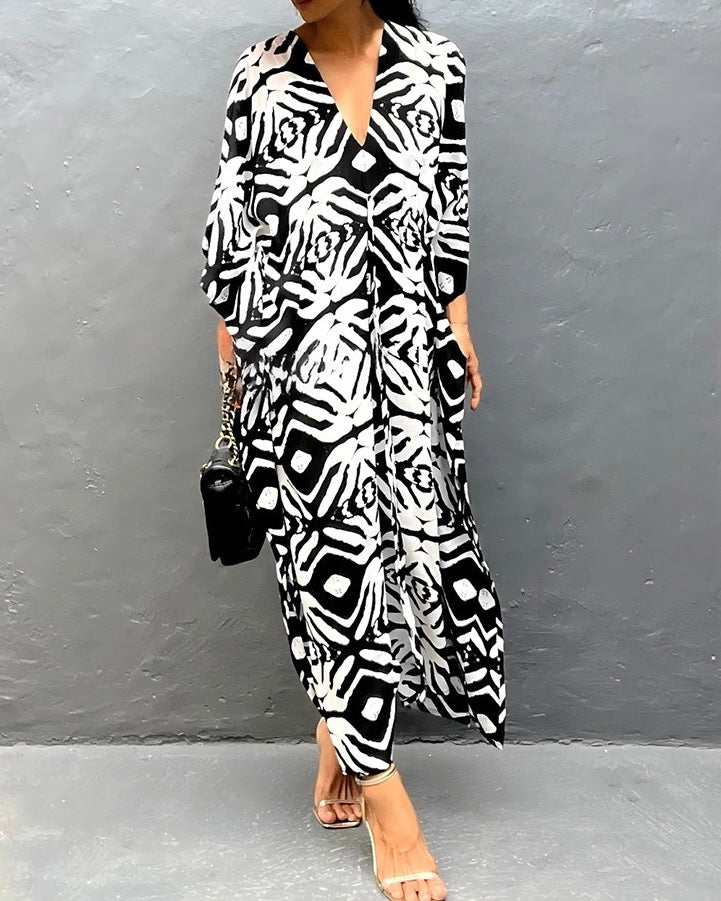 Zaria Wave Kaftan
