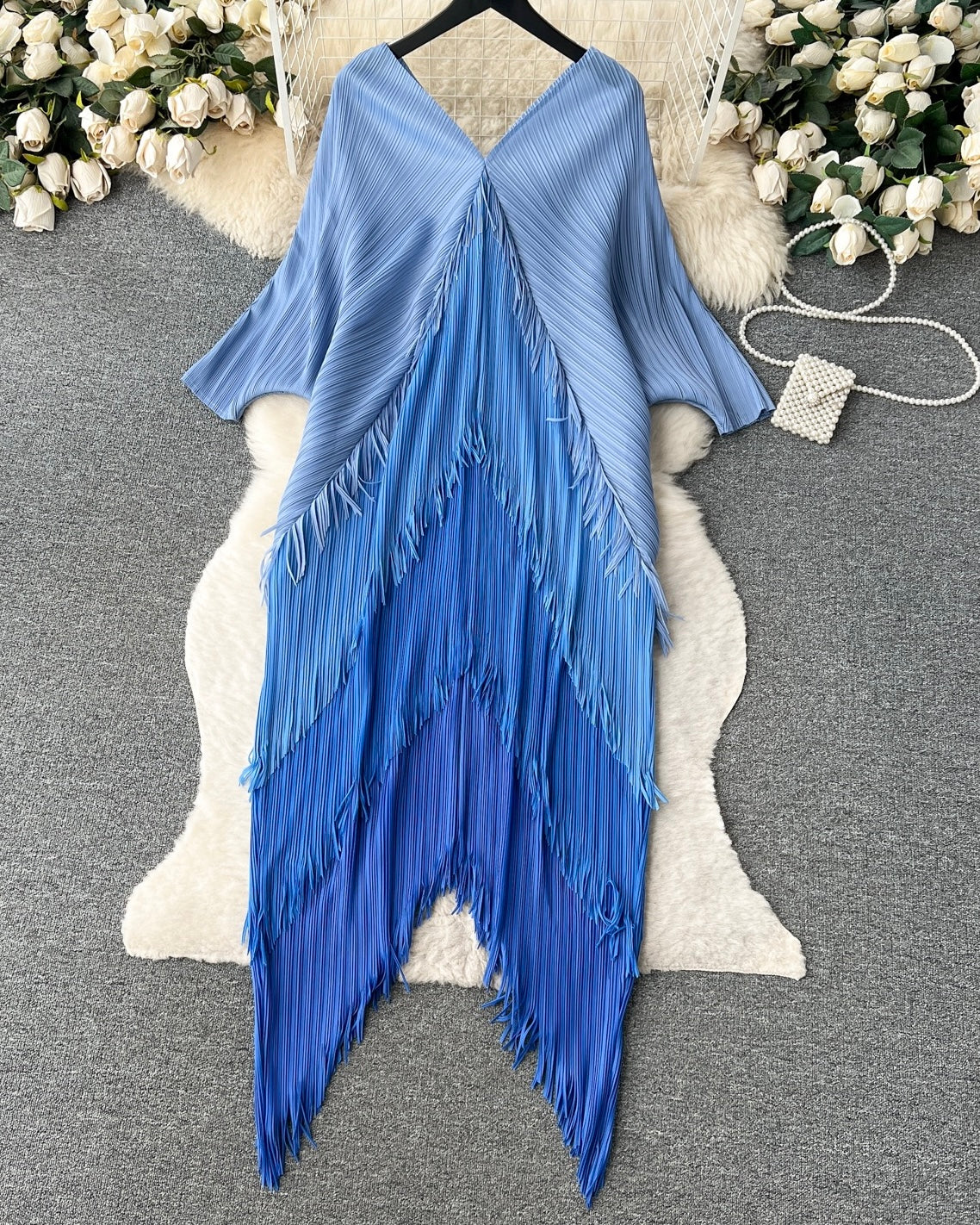 Alma Fringe Dress