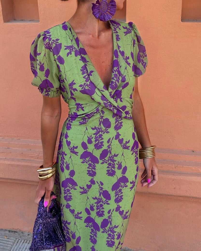 Amara Bloom Midi Dress