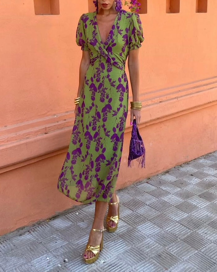 Amara Bloom Midi Dress