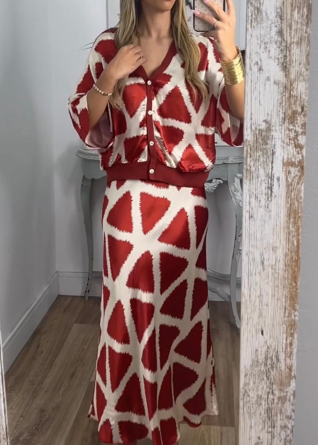 Scarlet Geometry Set