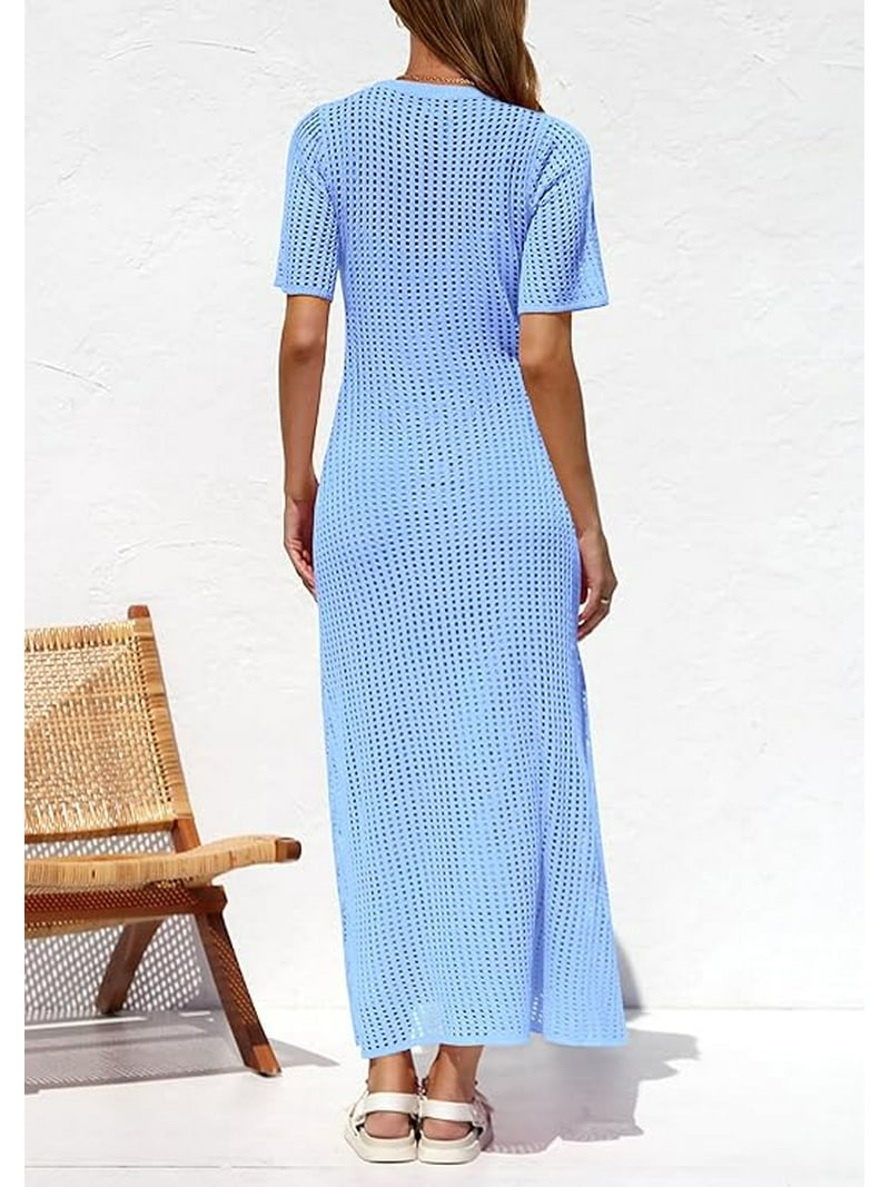 Althea Crochet Maxi Dress