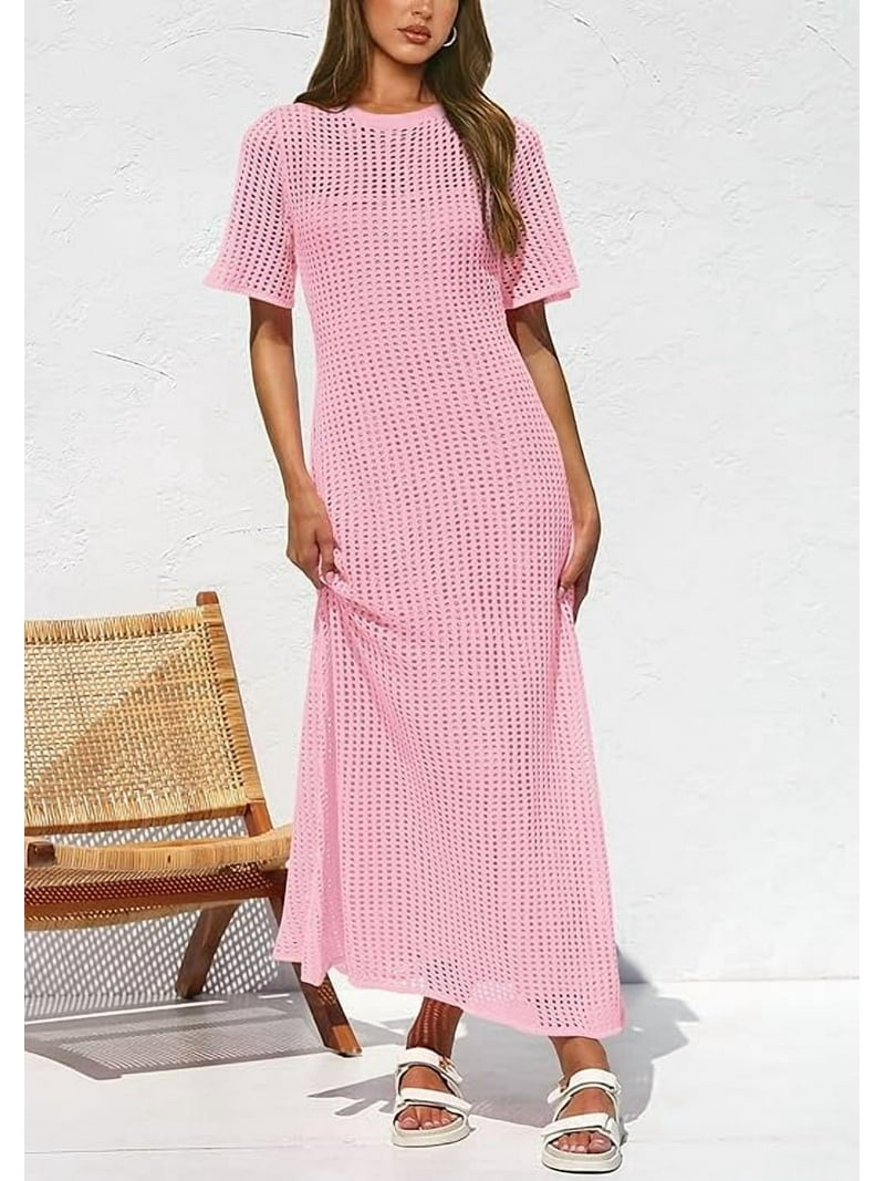 Althea Crochet Maxi Dress