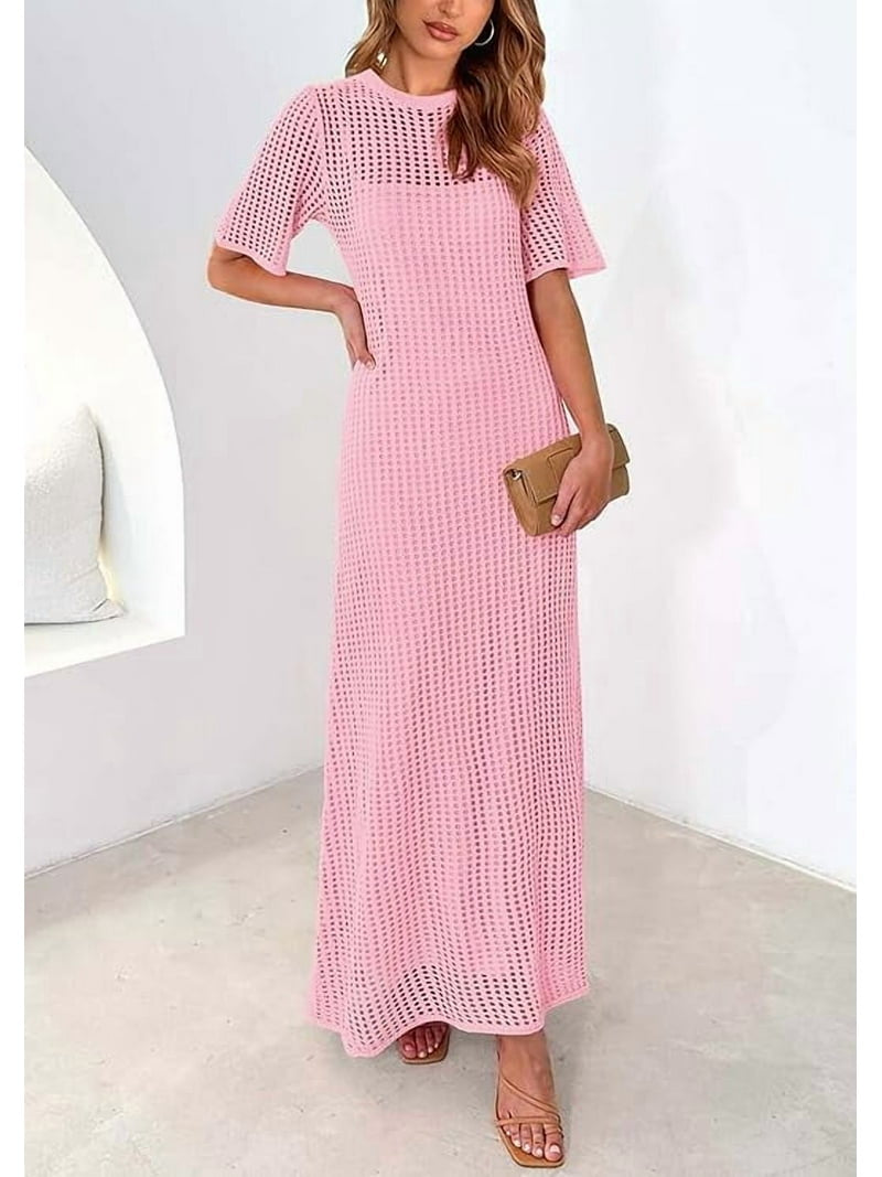 Althea Crochet Maxi Dress