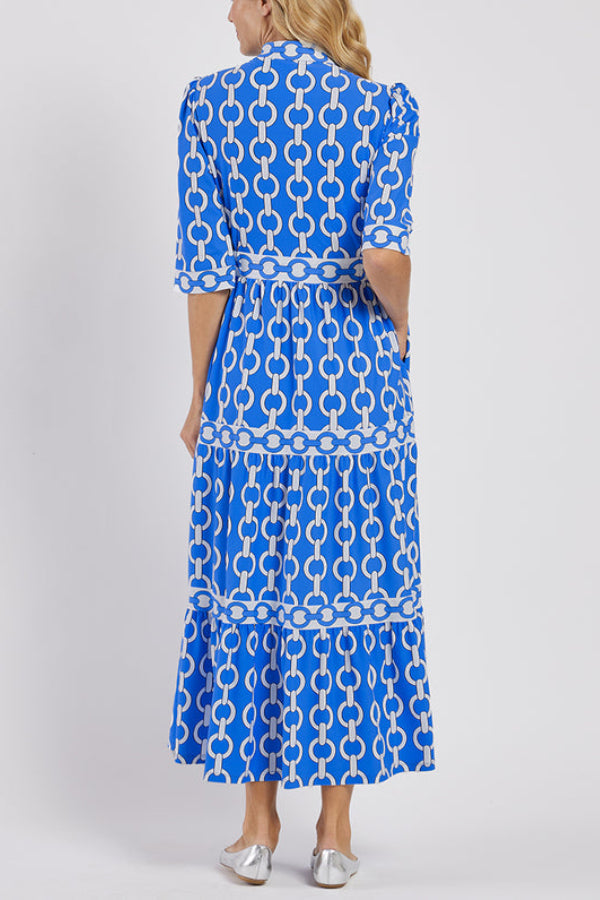 Althea Azure Maxi Dress