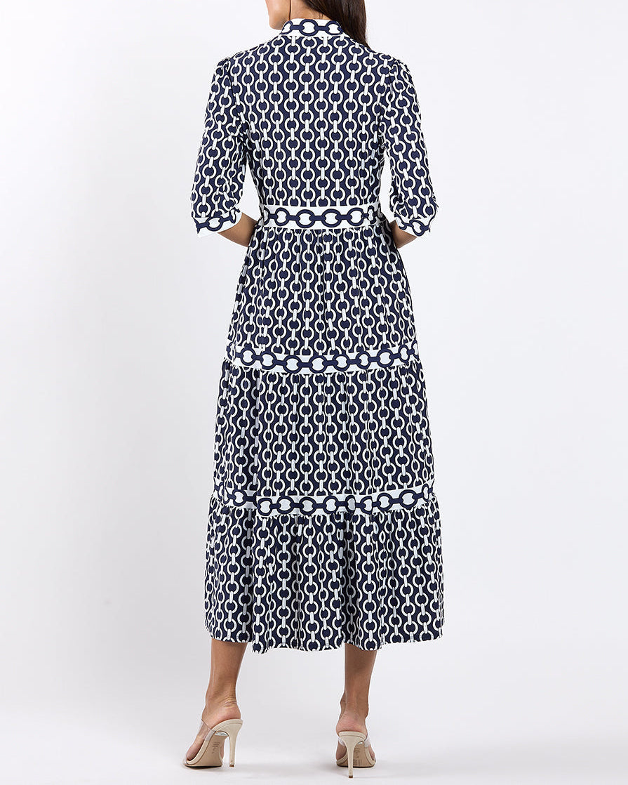 Althea Azure Maxi Dress