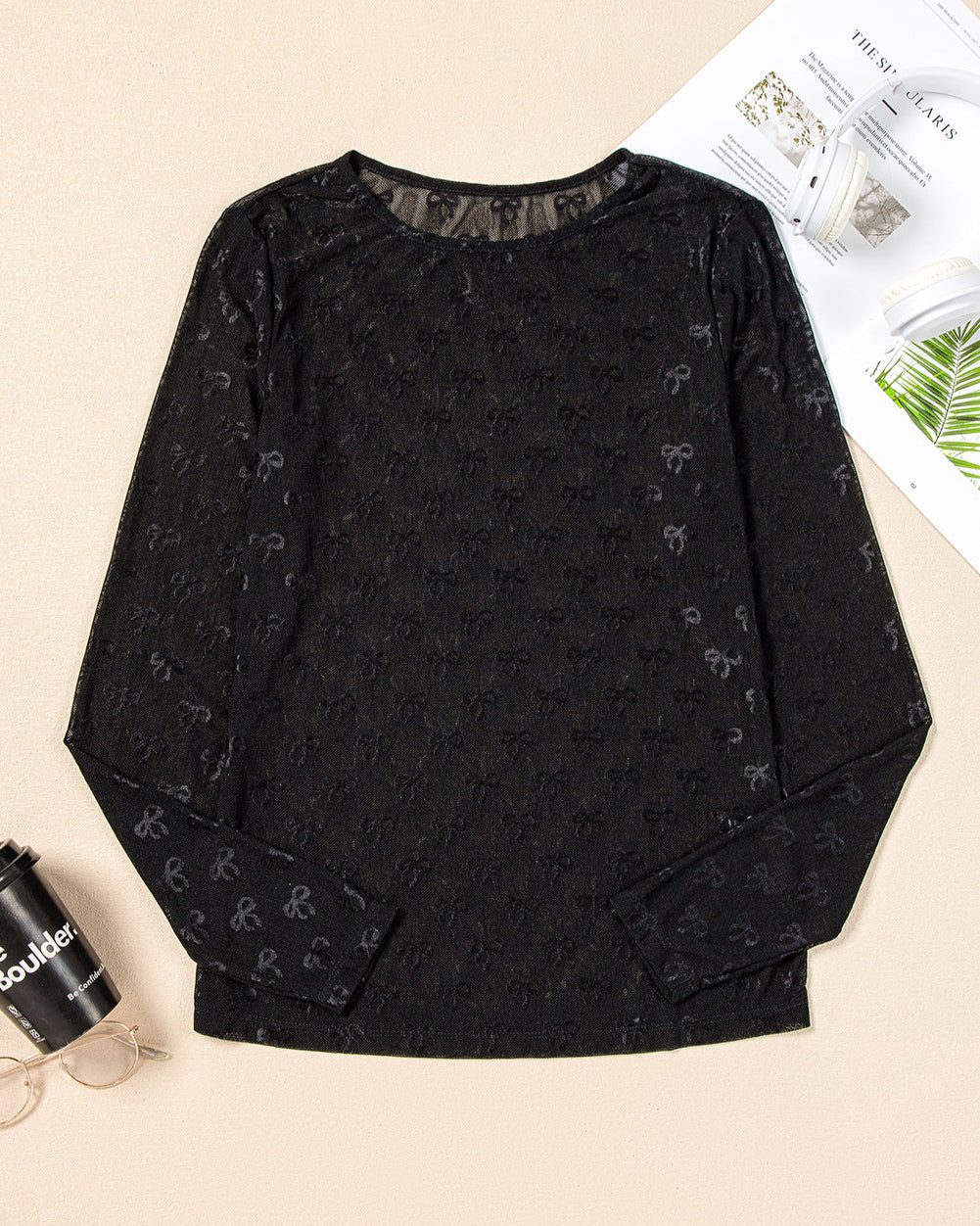 Sweet Whisper Mesh Top