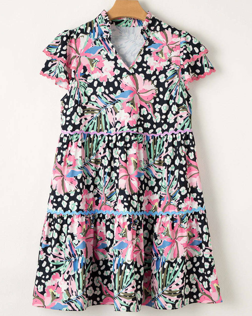 Petal Dance Mini Dress