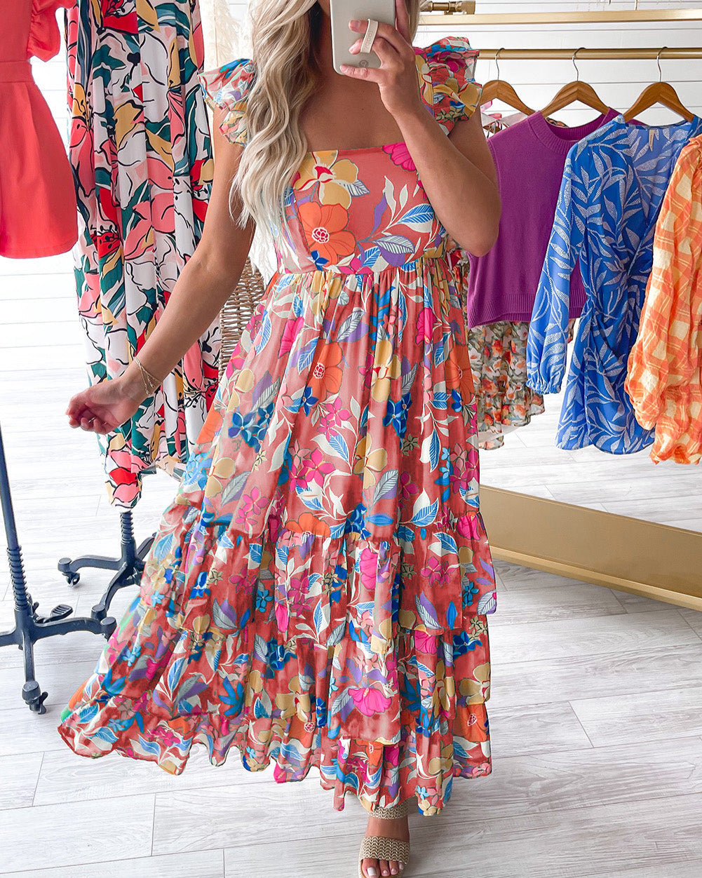 Bloomwave Maxi Dress