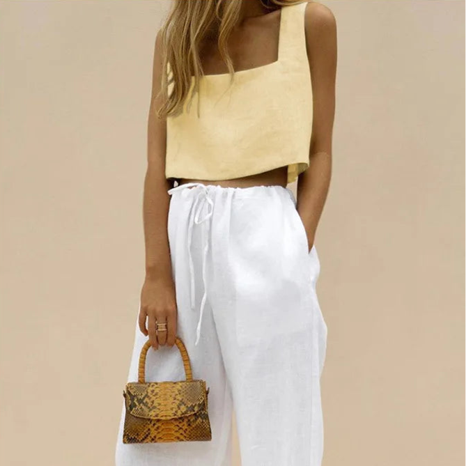 Lourdes Crop Top