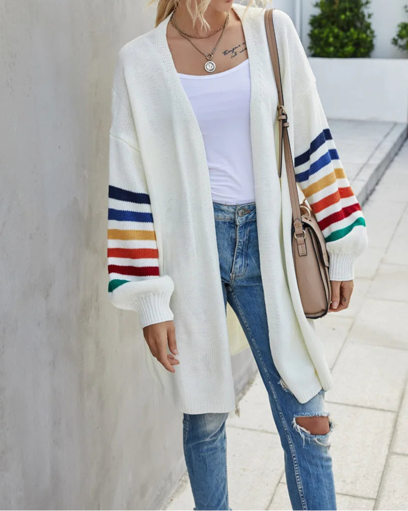 Rainbow Drift Cardigan
