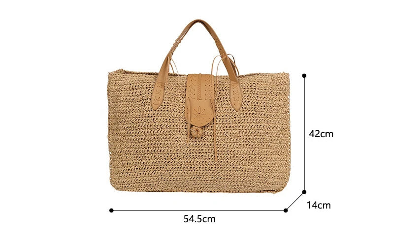 Raffia Summer Tote