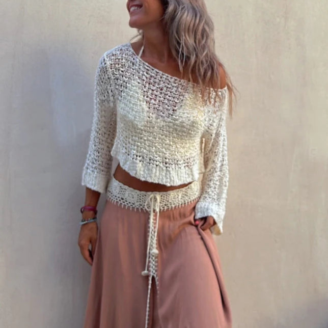 Tani Crochet Top