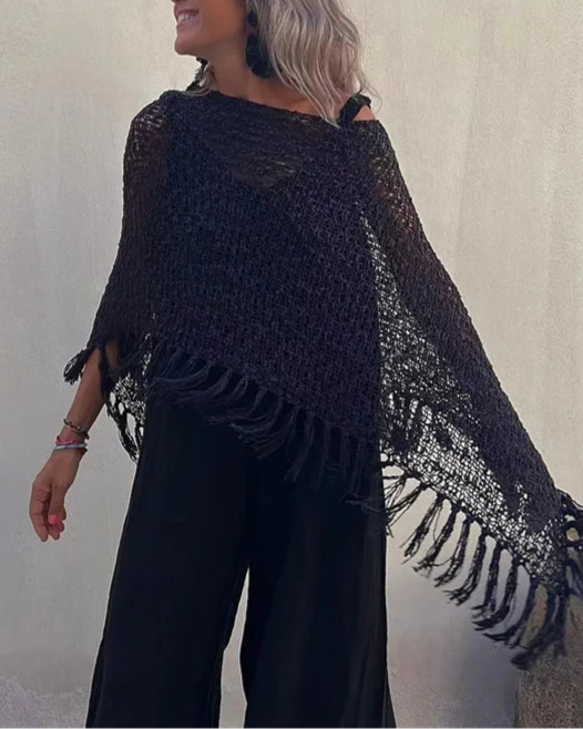 Liri Tassel Knit Top