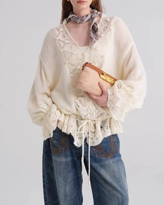 Ophelia Vintage Knit Cardigan