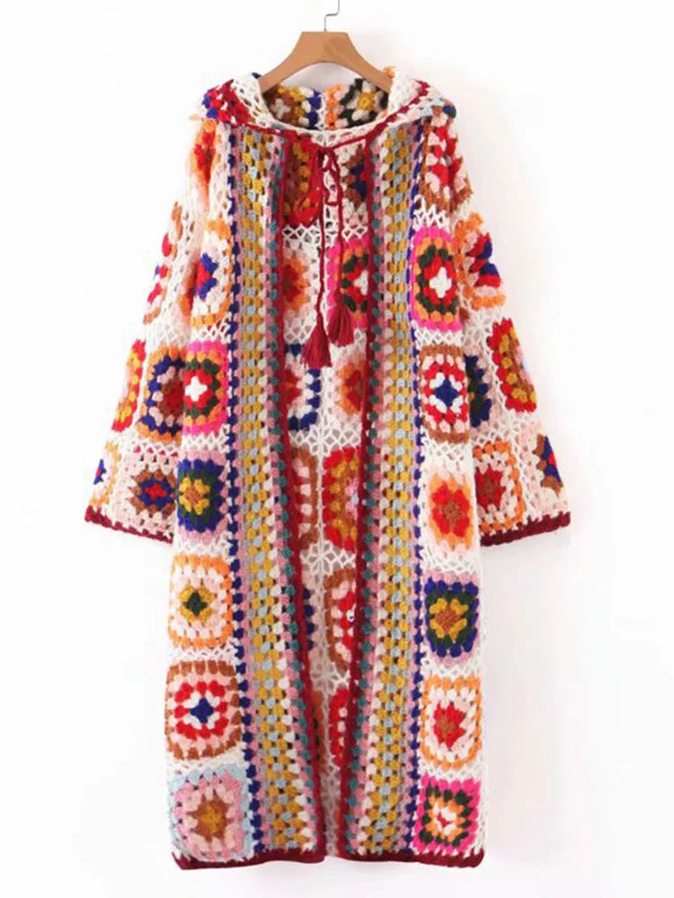 Sunset Patch Crochet Duster